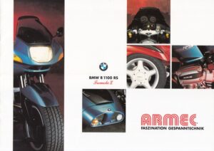 BMW R 1100 RS + als ARMEC Tremola II Gespann + Prospekt brochure + 8 Seiten