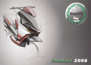 BENELLI + Scooters 2008 + PROSPEKT / brochure + 12 DIN-A5-Seiten