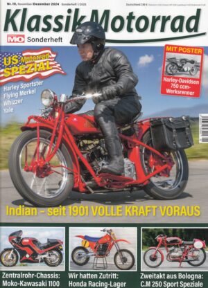MO Klassik Motorrad 1/2025 – Indian, Harley Sportster, Flying Merkel