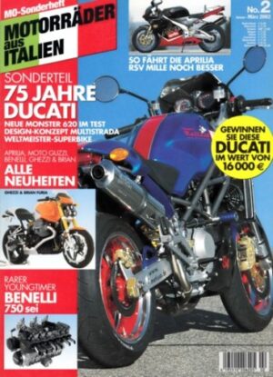MO MOTORRÄDER aus ITALIEN Nr. 2 – 75 Jahre Ducati; Benelli 750 Sei