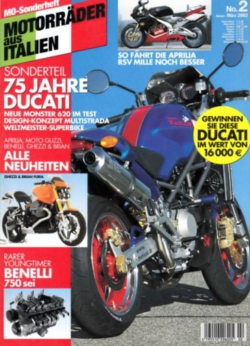 MO MOTORRÄDER aus ITALIEN Nr. 2 – 75 Jahre Ducati; Benelli 750 Sei