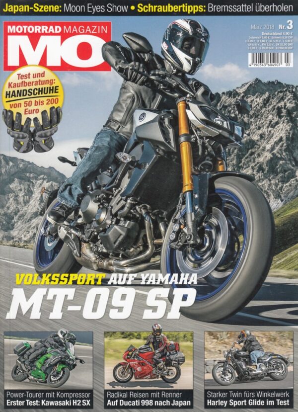 MO 3/2018 – Yamaha MT-09 SP, Kawasaki H2 SX