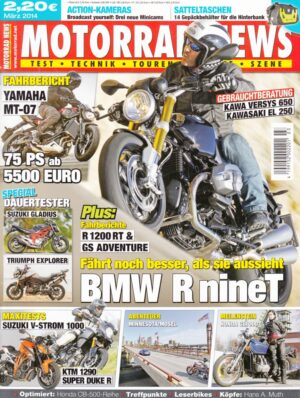 03 MOTORRAD NEWS 3/2014 – BMW R nineT, Yamaha MT-07