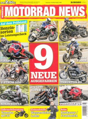 03 MOTORRAD NEWS 3/2020 – Honda CBR 1000 RR-R Fireblade, BMW F 900 R