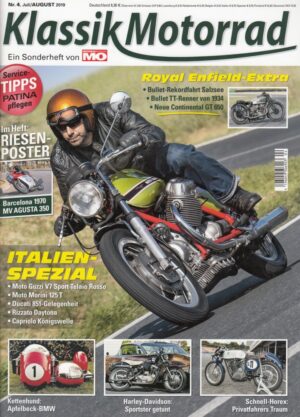 MO Klassik Motorrad 4/2019 – Moto Guzzi V7 Sport Telaio Rosso; Royal Enfield Bullet