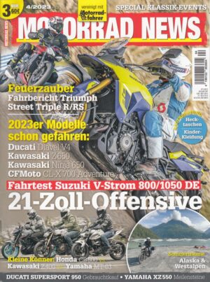 MOTORRAD NEWS 4/2023 – Suzuki V-Strom 800 / V-Strom 1050 DE