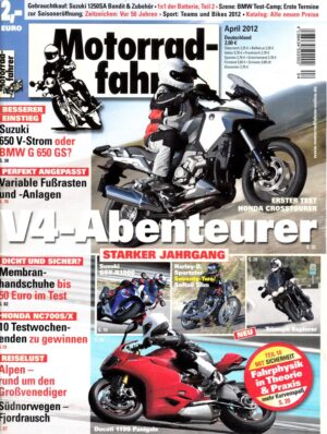 04 Motorradfahrer April 2012 + Test Honda VFR 1200 X Crosstourer