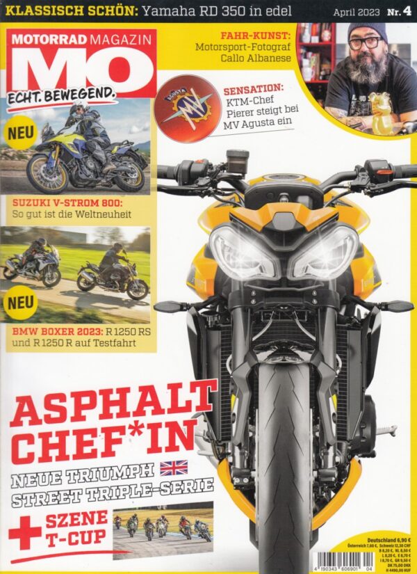 MO 4/2023 – Triumph Street Triple R, Triumph Street Triple RS