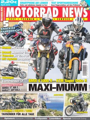 MOTORRAD NEWS 4/2014 – BMW S 1000 R vs. KTM Super Duke 1290 R
