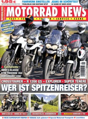 MOTORRAD NEWS 5/2012 – BMW G 650 GS vs. Honda NC 700 X