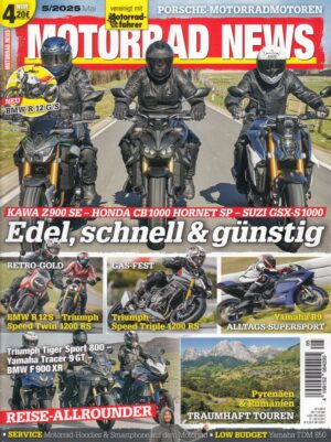 MOTORRAD NEWS 5/2025 – BMW R 12 S vs. Triumph Speed Twin 1200 RS