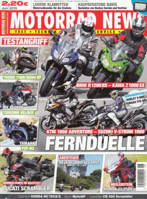 06 MOTORRAD NEWS 6/2015 – BMW R 1200 RS vs. Kawasaki Z1000 SX