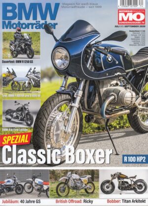 MO BMW Motorräder – F 900 XR, S 1000 XR, R 1250 GS – Sonderausgabe 74