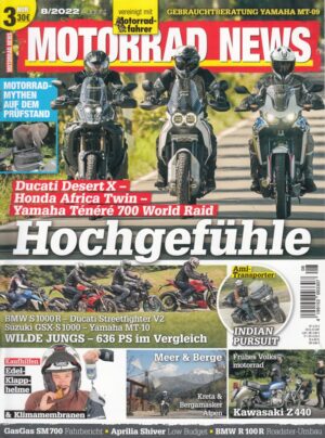 MOTORRAD NEWS 8/2022 – Honda Africa Twin DCT im Vergleich