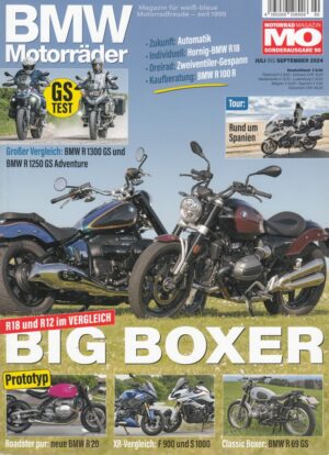 090 MO BMW Motorräder – R 1300 GS, R 1250 GS Adventure, R 18/R 12 – Sonderausgabe 90