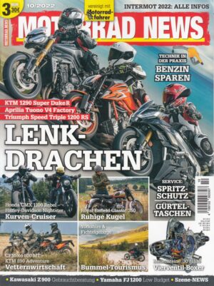 MOTORRAD NEWS 10/2022 – CFMoto 800 MT vs. KTM 890 Adventure