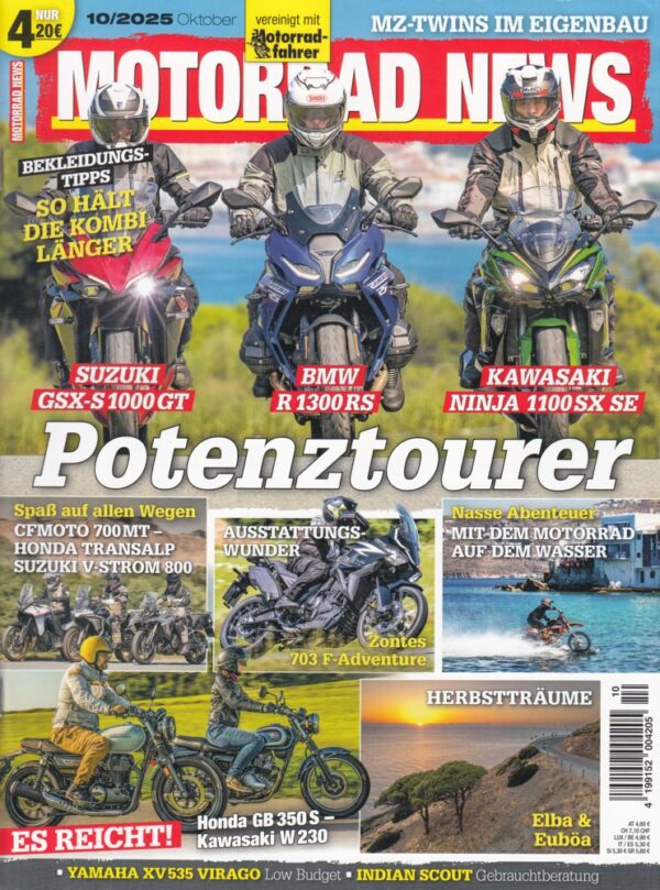 MOTORRAD NEWS 10/2025 – Honda GB 350 S vs. Kawasaki W 230
