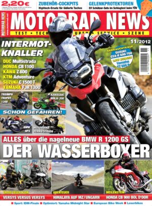 11 MOTORRAD NEWS 11/2012 – BMW R 1200 GS – Der Wasserboxer