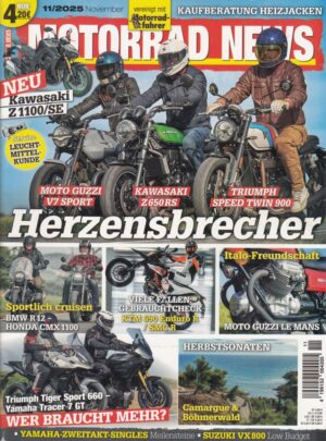 MOTORRAD NEWS 11/2025 – Triumph Tiger Sport 660 vs. Yamaha Tracer 7 GT