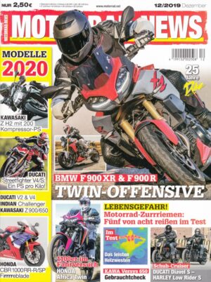 12 MOTORRAD NEWS 12/2019 – Benelli Leoncino 500 vs. Husqvarna Svartpilen 401