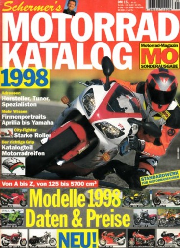 Katalog MO Schermer's MOTORRAD KALALOG 1998 + Daten & Preise