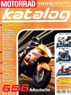 Katalog MOTORRAD-Katalog 1999 – alle Marken mit Bildern, Preisen und Daten, 348 Seiten