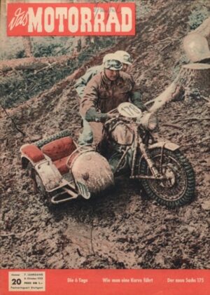 das MOTORRAD 20/1955 – der neue Sachs 175, Modell 1955