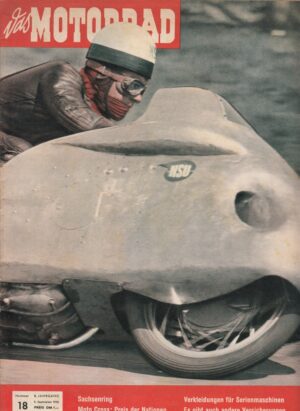 das MOTORRAD 18/1956 – NSU-Rekordmaschine