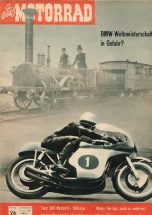 das MOTORRAD 26/1960 – AJS Modell 8 350