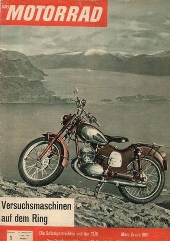das MOTORRAD 1/1961 – Versuchsmaschinen