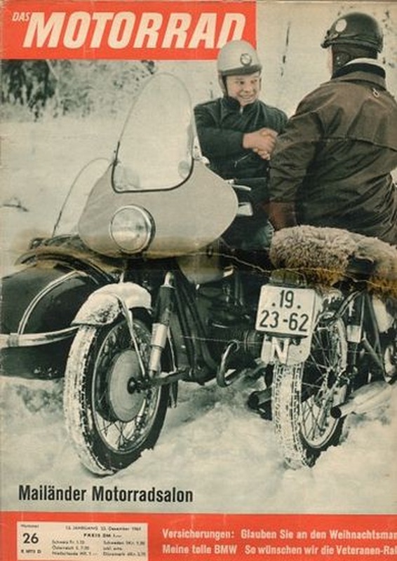 das MOTORRAD 26/1961 – AJS 350