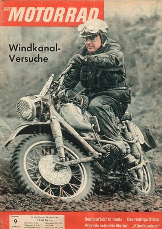 das MOTORRAD 9/1962 – Morini Provinis 250, Klumbumbus