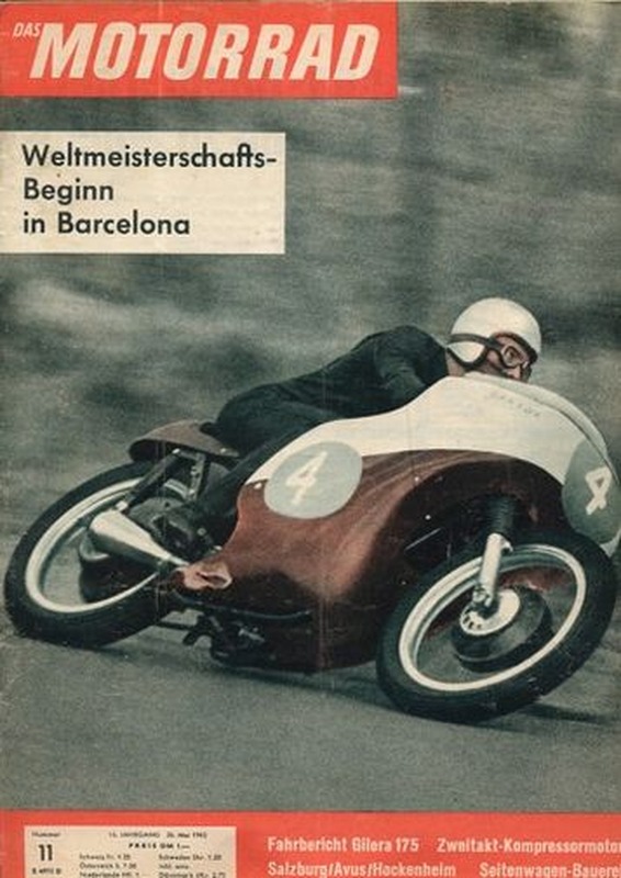 das MOTORRAD 11/1962 – Gilera 175 Tourensport
