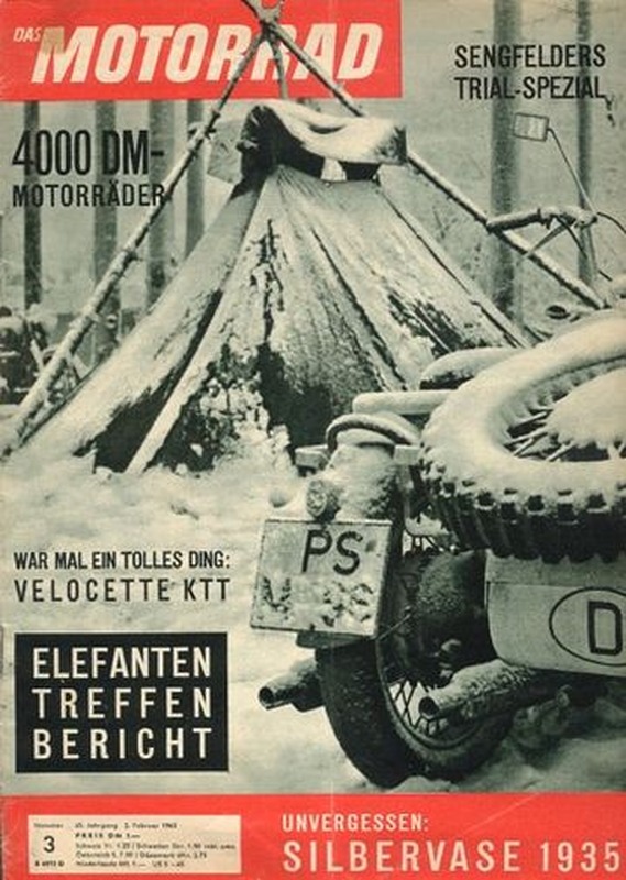 M196303 das MOTORRAD 3/1963 – Velocette KTT