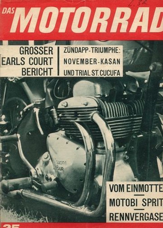 das MOTORRAD 25/1964 – Motobi Sprite 200