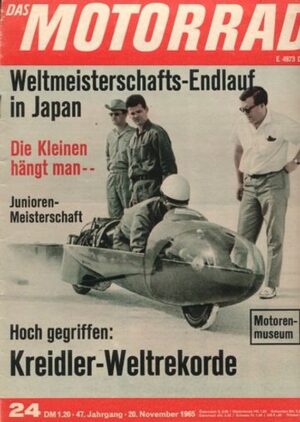 das MOTORRAD 24/1965 – Kreidler