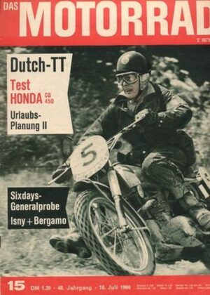 M196615 das MOTORRAD 15/1966 – Honda CB 450