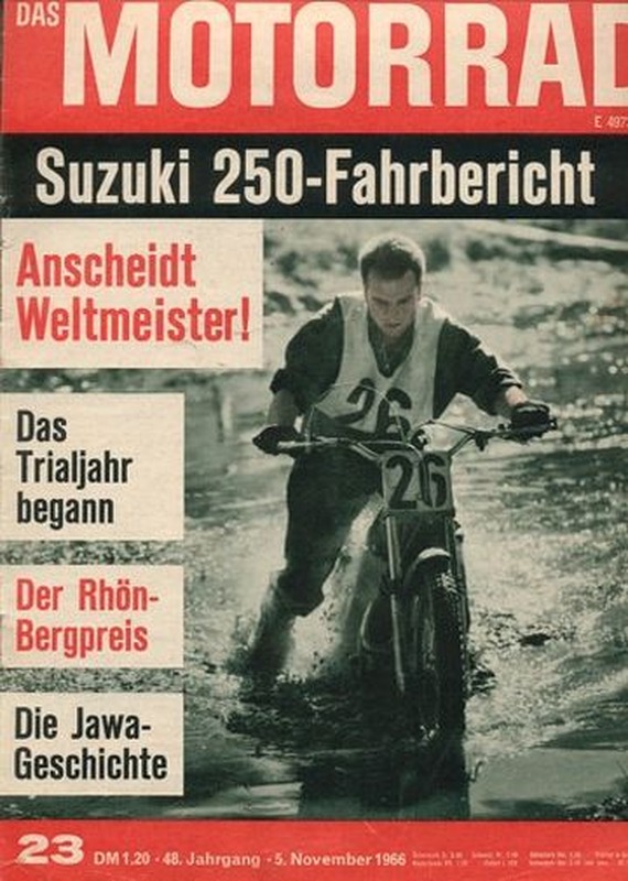 das MOTORRAD 23/1966 – Suzuki T20, Jawa