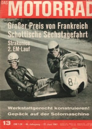 das MOTORRAD 13/1967 – Yamaha YDS-3, Reparaturarbeiten am Motor, Teil 4