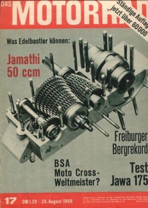 M196817 das MOTORRAD 17/1968 – Jawa 175; Jamathi 50