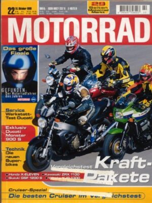 MOTORRAD 22/1999 – BMW R 850 C vs. Kawasaki VN 800 Drifter