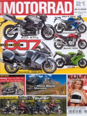 MOTORRAD 21/2006 – Top-Test Harley-Davidson Dyna Low Rider; Zubehör Honda Fireblade