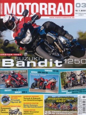 M200703-800 MOTORRAD 3/2007 – Top-Test Ducati 1098 S / 999 S; Gebrauchtkauf Kawasaki ER-5