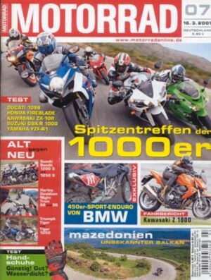 M200707-800 MOTORRAD 7/2007 – Top-Test BMW F 650 GS / BMW F 650 XCountry