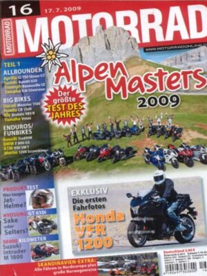 M200916-800 MOTORRAD 16/2009 – Dauertest-Bilanz Suzuki Intruder M 1800 R; Gebrauchtkauf Honda CBR 600 RR