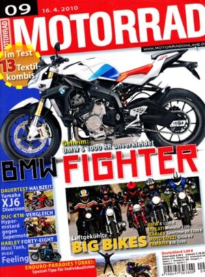 M201009-800 MOTORRAD 9/2010 – Dauertest/Zubehör Yamaha XJ6 Diversion; Gebrauchtkauf Buell XB-Modelle