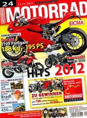 MOTORRAD 24/2011 – Ducati 1199 Panigale; Vergleich BMW R 75/5 (1973) und R 1200 R Classic (2011)