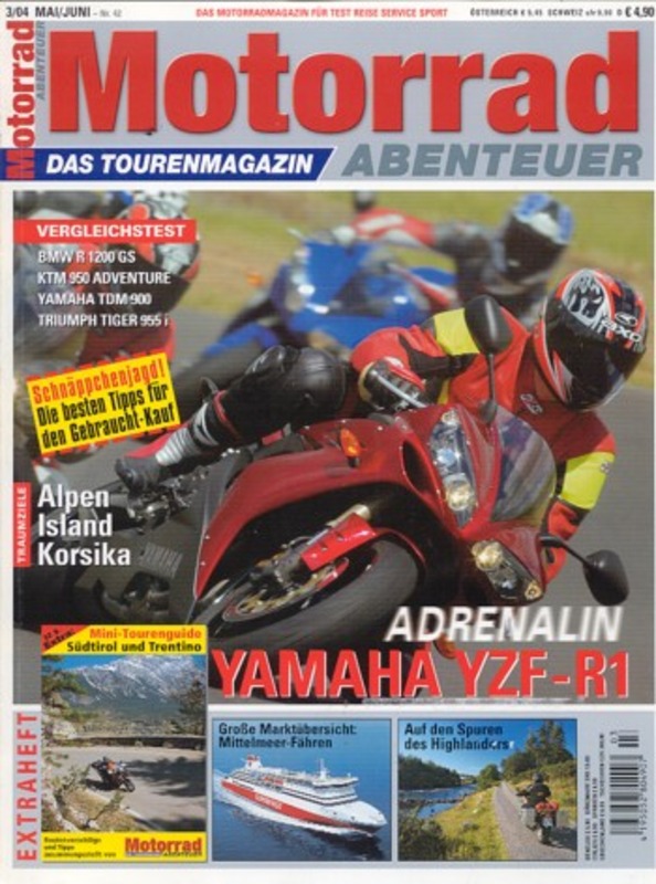 Motorrad Abenteuer 3/2004 – Yamaha XT 660 X; BMW R 1200 GS im Vergleich