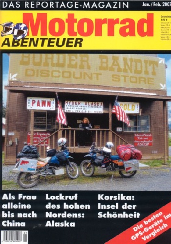 Motorrad Abenteuer 1/2 2007 – Test BMW G 650 Xchallenge