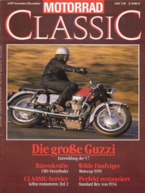 Motorrad Classic 06/1989 – URS, Moto Guzzi V7